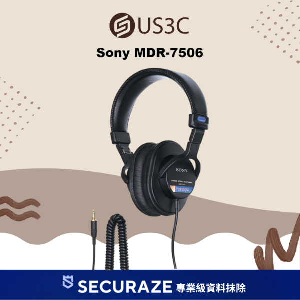 Sony 索尼 MDR-7506 封閉耳罩式監聽耳機